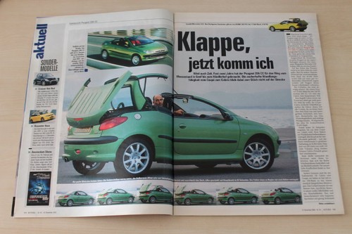 Auto bild 2000 - auto, peugeot